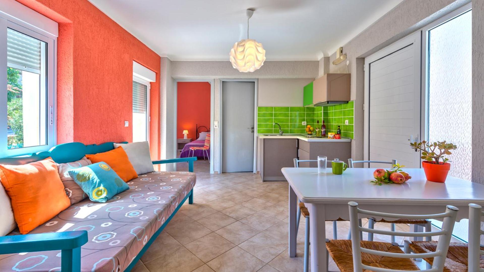 Aparthotel Elea à Kato Daratso Extérieur photo