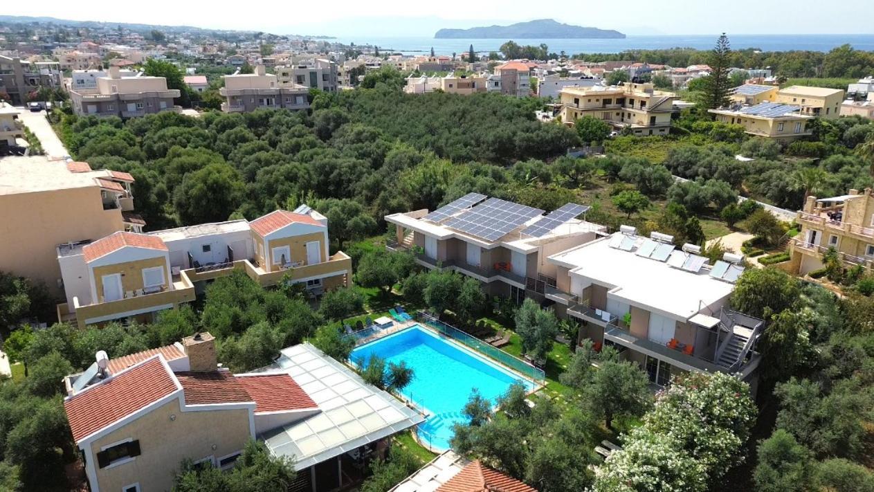 Aparthotel Elea à Kato Daratso Extérieur photo