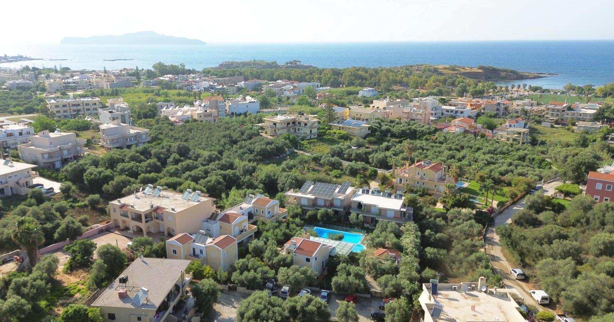 Aparthotel Elea à Kato Daratso Extérieur photo
