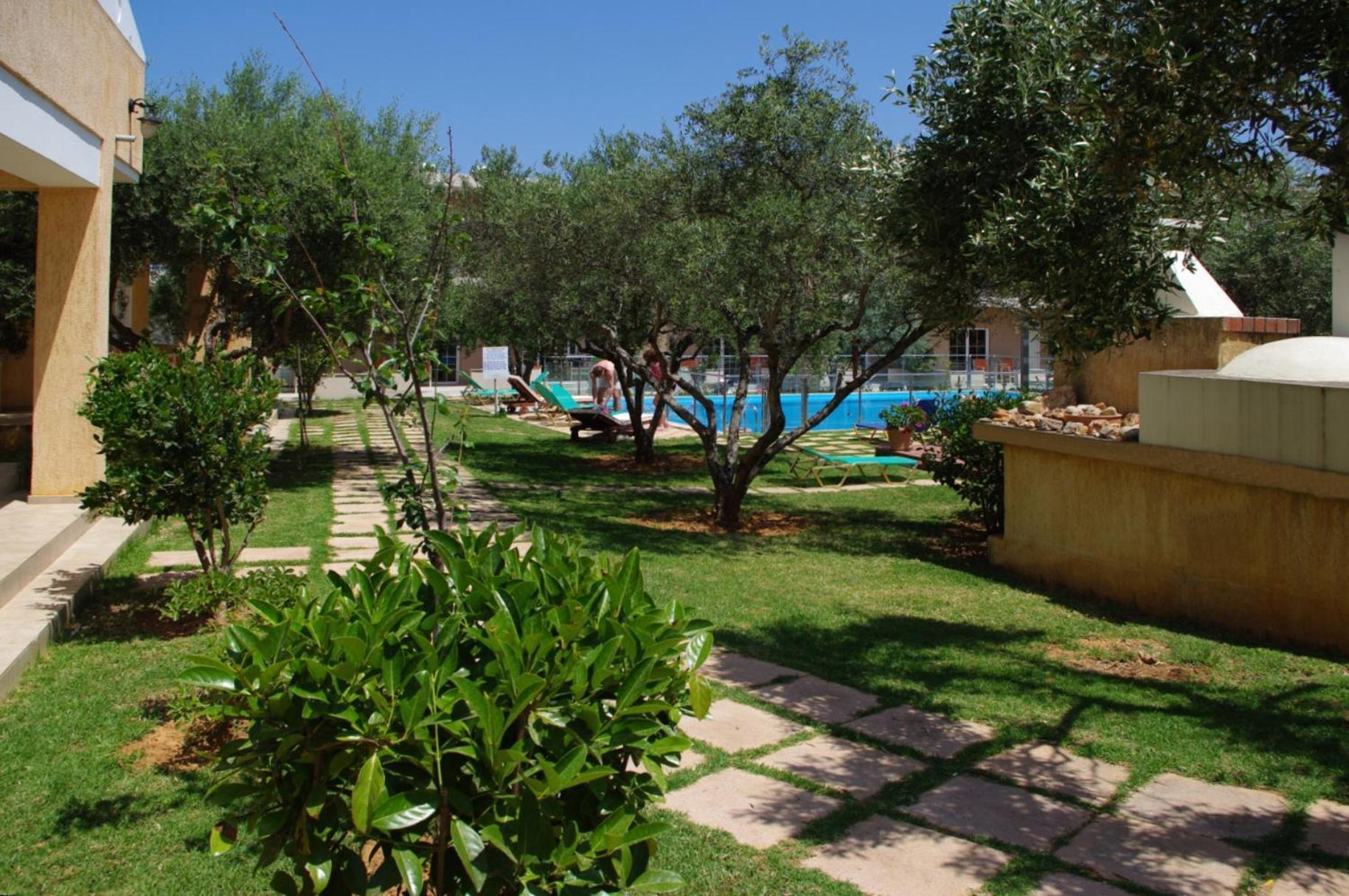 Aparthotel Elea à Kato Daratso Extérieur photo