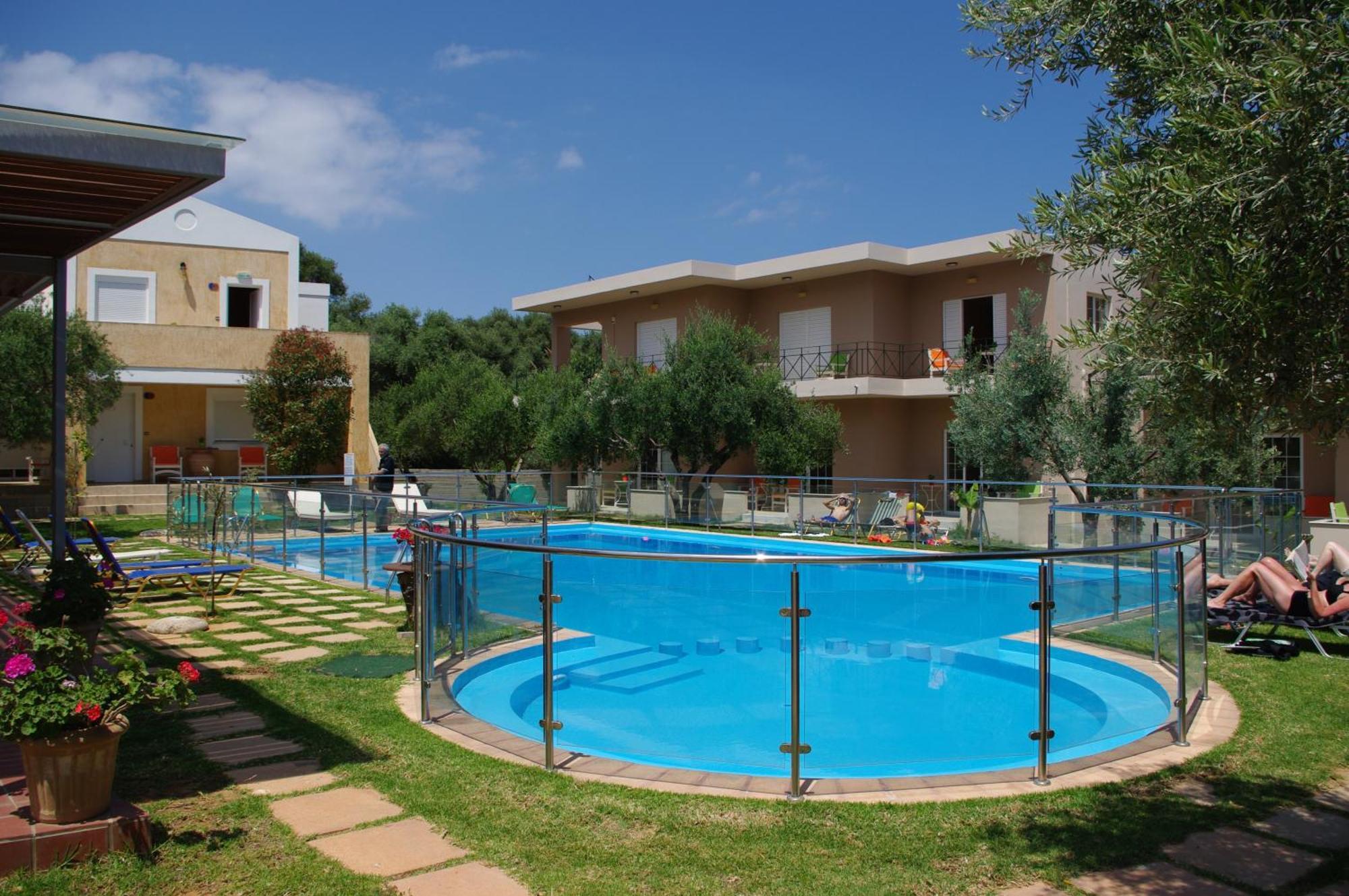 Aparthotel Elea à Kato Daratso Extérieur photo