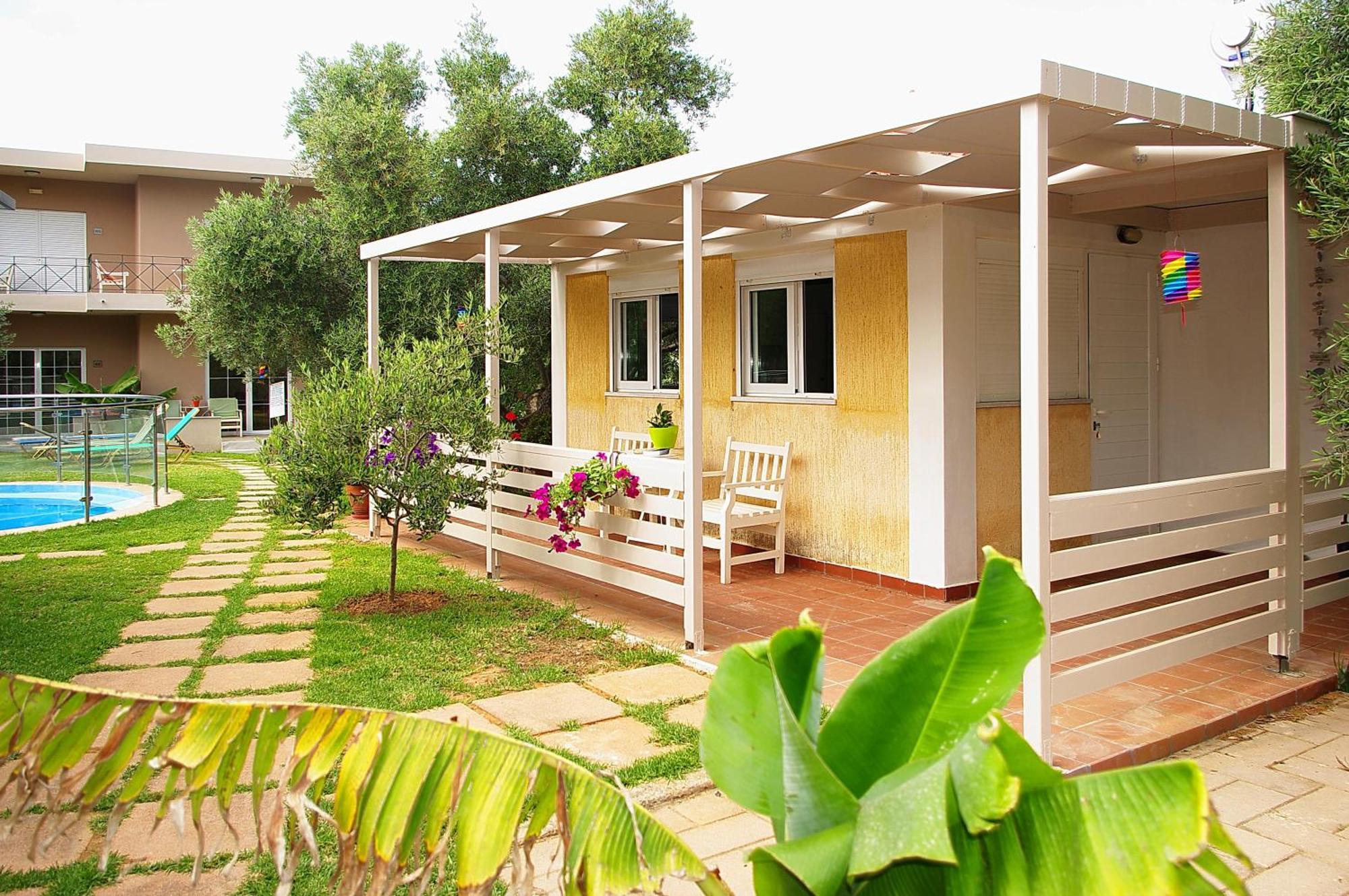 Aparthotel Elea à Kato Daratso Extérieur photo