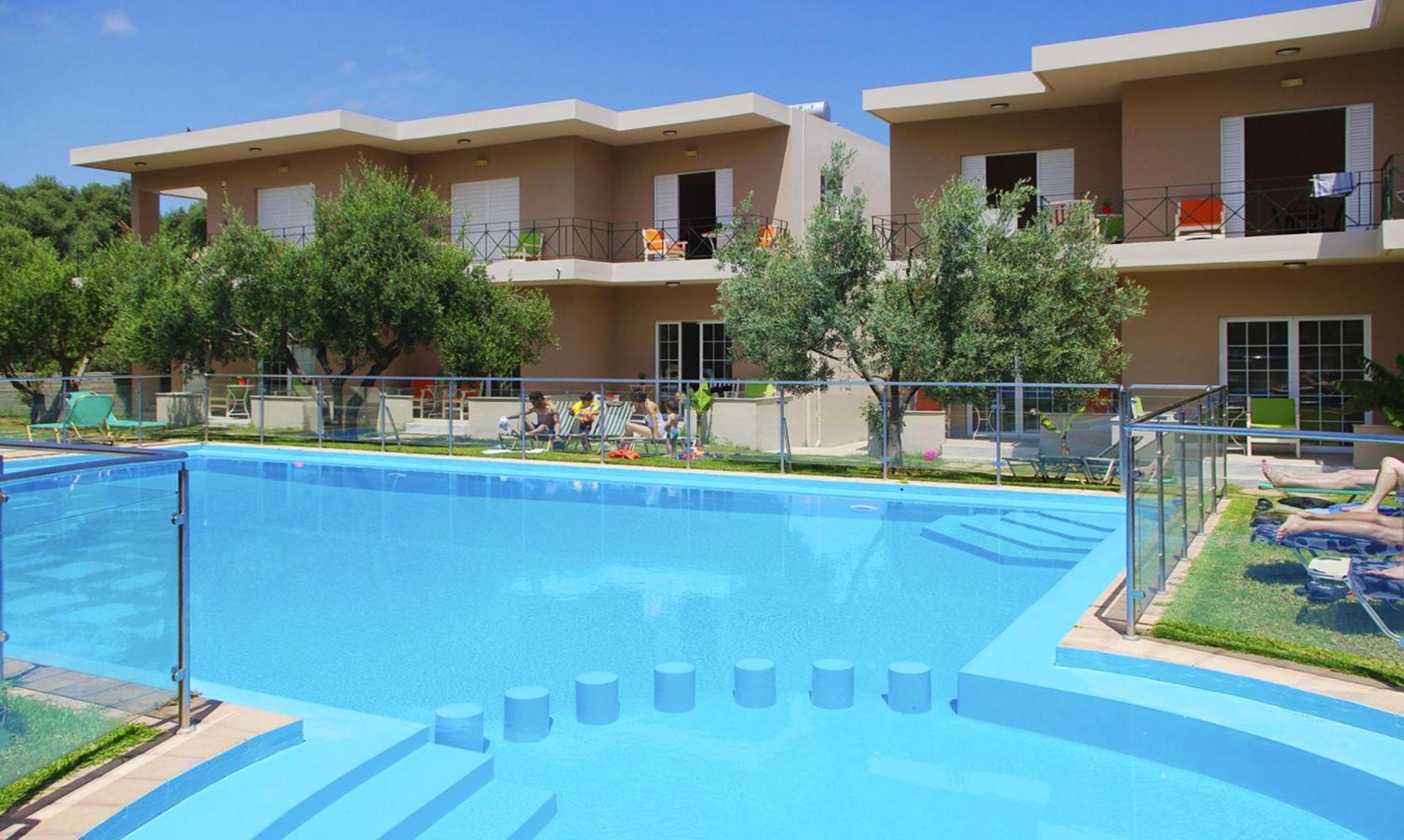 Aparthotel Elea à Kato Daratso Extérieur photo