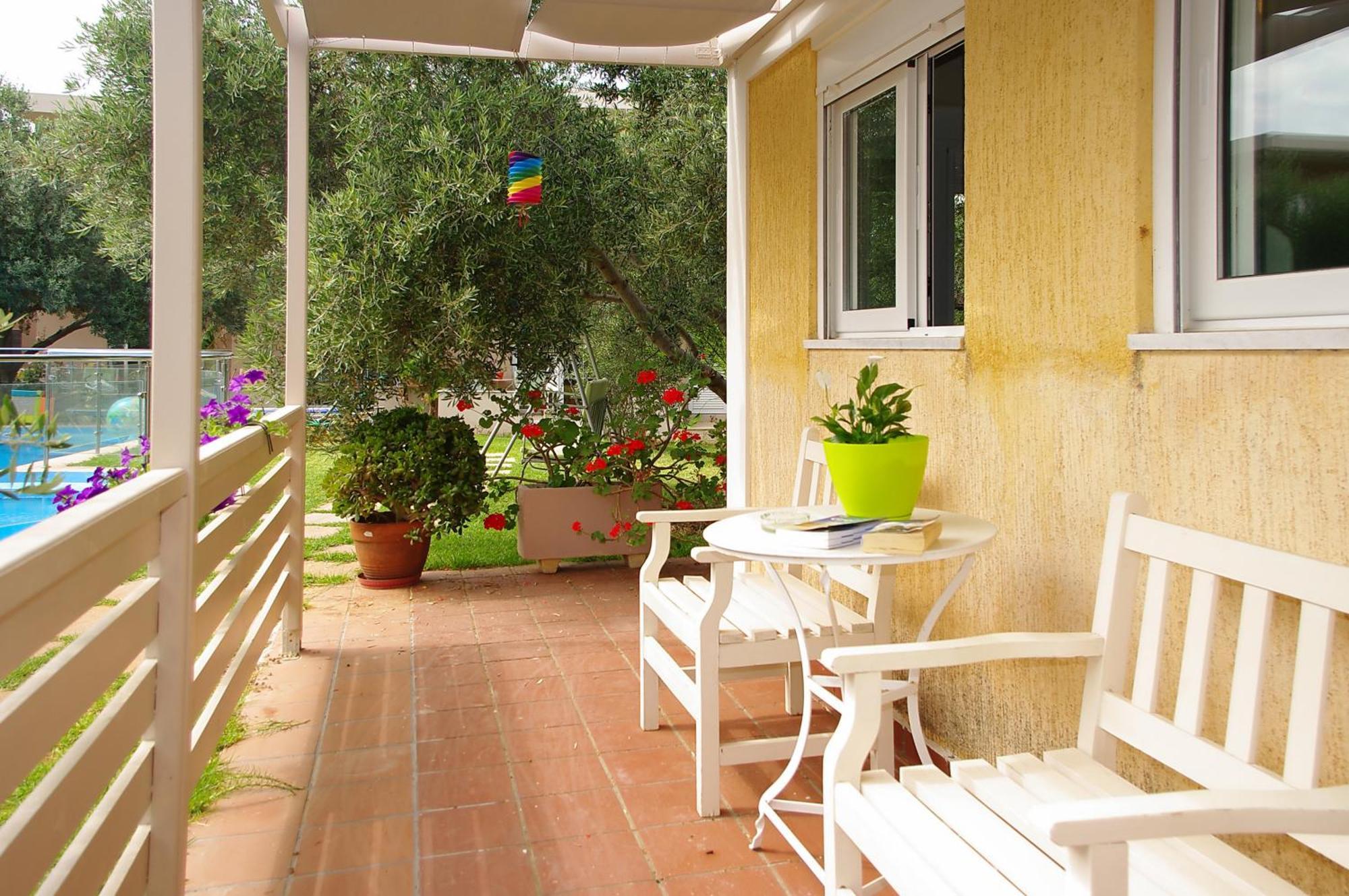 Aparthotel Elea à Kato Daratso Extérieur photo