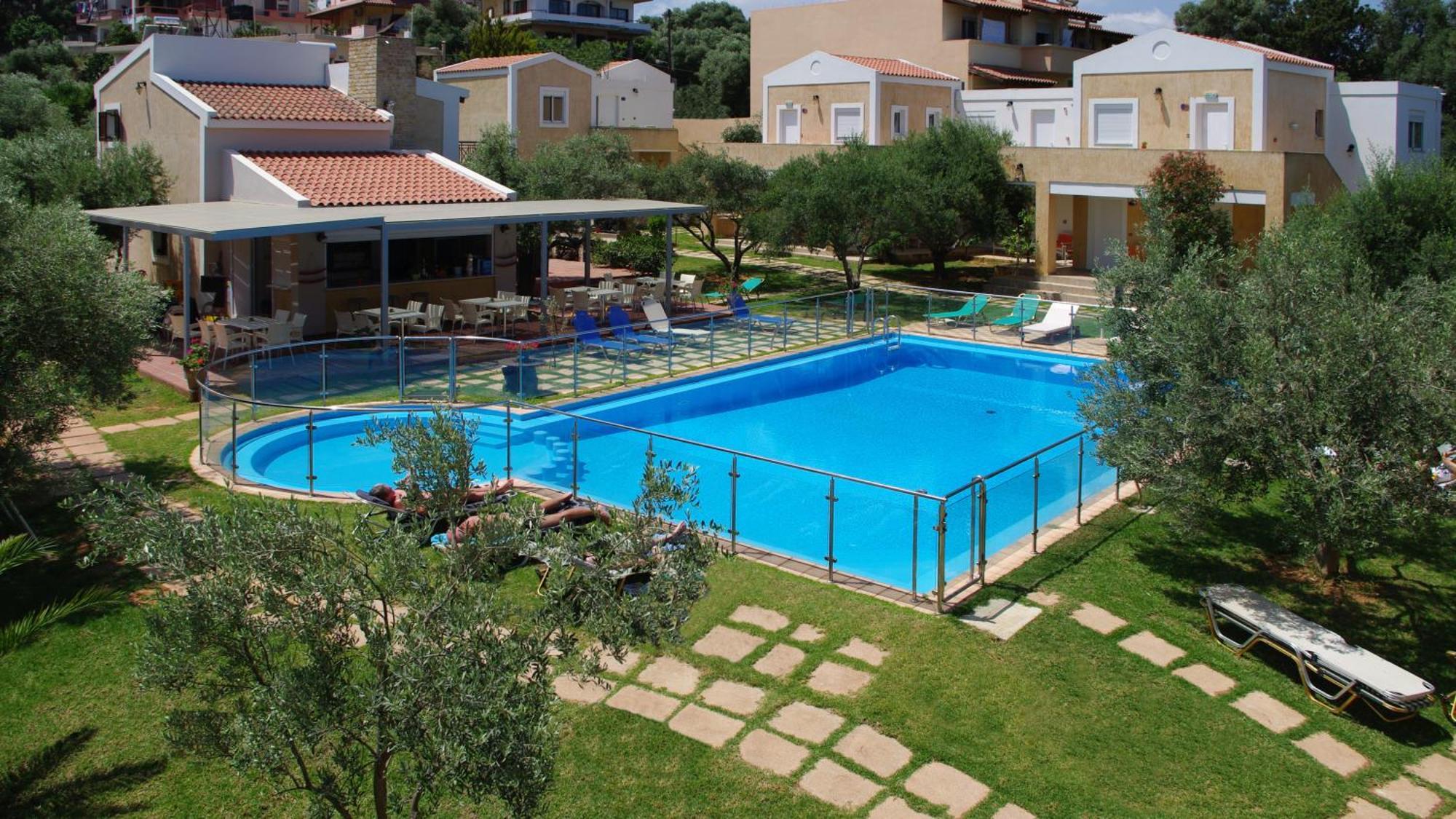 Aparthotel Elea à Kato Daratso Extérieur photo