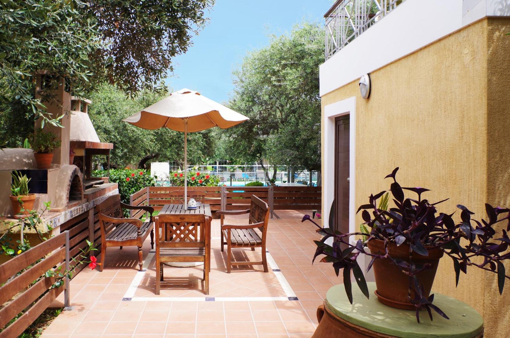 Aparthotel Elea à Kato Daratso Extérieur photo