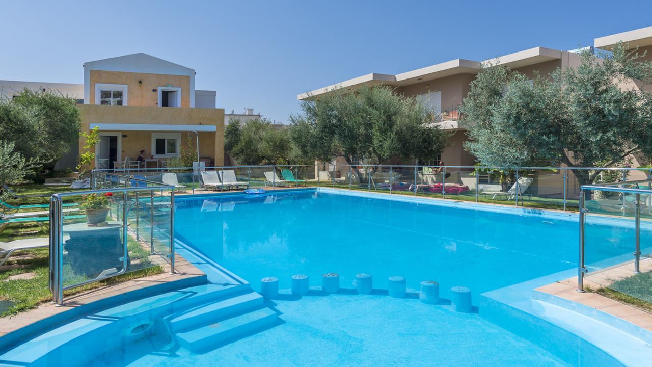 Aparthotel Elea à Kato Daratso Extérieur photo