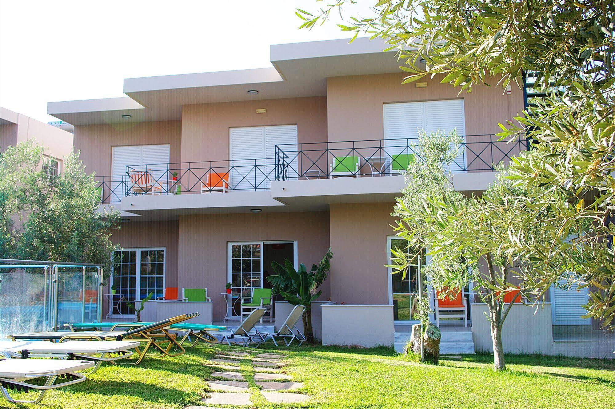 Aparthotel Elea à Kato Daratso Extérieur photo